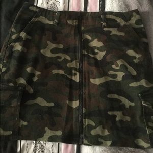 Camouflage Rue 21 S Skirt